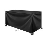 AOFOAE Copertura Impermeabile per Tavolo,Copertura per Mobili Esterni,Coperture per Mobili Da Giardino Impermeabili,Antivento, Anti-UV, Per Mobili in Rattan 140x85x45cm/LxWxH