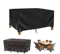 AOFOAE Coperture Mobili da Giardino Impermeabili 70x30x60cm/Lunghezza x P x A Copertura Tavolo Esterno Impermeabile,Copertura per Mobili da Giardino,Tessuto Oxford 420D per Tavolo,Sedia e Divano