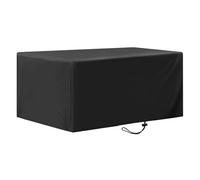 AOFOAE Grande Copertura per Mobili Da Esterno 320x260x80cm/LxPxA Copertura per Tavolo Da Giardino Impermeabile,420d Oxford Copritavolo Tavolo Anti-UV Di Qualsiasi Dimensione per Cortile Tavoli Sedie