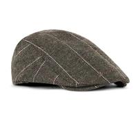 AOGOE Berretto Piatto da Uomo, Flat cap in Cotone in Tweed Regolabile, Retro Coppola Cappello, Basco da Uomo Strillone Cappelli di Edera, Primavera Autunno Inverno
