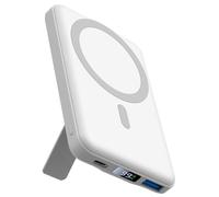 AOGUERBE PowerBank per Magsafe, 10000mAh Power Bank Magnetico Caricatore Wireless Portatile 2.5W PD Ricarica Rapida con Display LED, Batteria Esterna per iPhone 16/15/14/13/12/Mini/Pro/Pro Max
