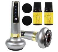 Aohcae Massaggiatore per cellulite, massaggiatore elettrico per la pulizia dei meridiani, massaggiatore lipedema con ventosa, dispositivo cellulite ems per addome vita, braccia, gambe glutei