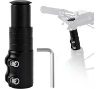 Aohcae Rialzo Manubrio Bicicletta Estensione Asta Forcella Prolunga Manubrio Elevazione Manubrio MTB Bici da Strada BMX Mountain Bike Elettrico con Chiave Esagonale