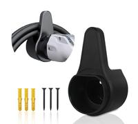 AOHEWEI Tipo 2 Robusto Supporto per Caricabatterie EV con Supporto per Cavo di Ricarica Tipo 2 Staffa da Parete, Organizer a Parete per Auto Elettrica con Spine IEC 51296-2, Kit di Montaggio Incluso