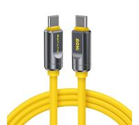 AOHI Per cavo Thunderbolt 5, cavo USB 4 2.0 da 80 Gbps, cavo di ricarica USB C fino a 120 Gbps, larghezza di banda The Future Adonis Dual 8 K/4 K e ricarica rapida da 240 W, giallo (2 m)