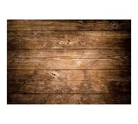 Aoihrraan 3,5x25m Sfondo in Legno Marrone Vintage Rustico Pavimento in Legno Retro Texture Plancia Fotografia Sfondo Baby Shower Decorazione Bambini Compleanno Matrimonio Arte Ritratto Foto Prop
