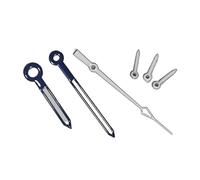 AOIMBNQC 1/6 pezzi da 32,5 mm adatti al movimento VK 63, quadrante verde luminoso, lancette for orologi, accessori di ricambio for polso(02)