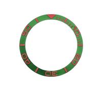 AOIMBNQC 1 anello di inserimento della lunetta in alluminio inclinabile da 38 mm × 30,7 for GMT SRPD SUB SKX007 SKX009 cassa dell'orologio NH35 NH36 movimento parti uomo(NO.19)