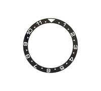 AOIMBNQC 1 anello di inserimento for lunetta in ceramica piatta da 38 mm x 31,5, adatto for casse orologi SKX007 SKX009 SKX011 SRPD, parti adattamento del movimento NH35 NH36(10)