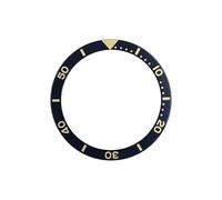 AOIMBNQC 1 inserto for lunetta piatta in alluminio for orologio Abalone da 39 mm x 32,2, adatto for parti di anelli uomo 6105 6309(01)