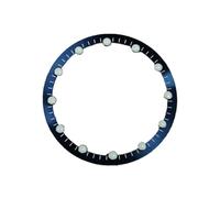 AOIMBNQC 1 pz. Accessori for orologi, quadrante da 28,5 mm, scala interna, anello del capitolo, kit di strumenti for la riparazione movimento NH70(03 Dark Blue)
