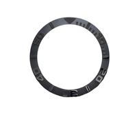 AOIMBNQC 1 pz. Lunetta for orologio inclinabile da 38 * 30,6 mm, inserti in ceramica for orologi GMT e subacquei, adatti for la sostituzione di accessori 40(01)