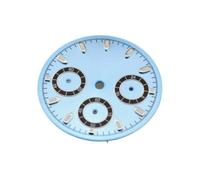 AOIMBNQC 1 quadrante per orologio da 29,8 mm, blu luminoso, adatto per parti del quadrante della cassa del movimento VK63, rosa, 29.8mm Dial