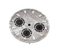 AOIMBNQC 1 quadrante per orologio, diametro 29,8 mm, blu luminoso, adatto per parti del quadrante della cassa del movimento VK63, Nero , 29.8mm Dial