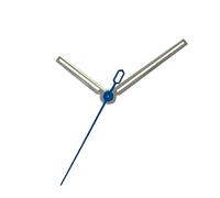 AOIMBNQC 1 set di lancette for orologio da 9x13,5x14 mm for puntatori movimento automatico NH35, accessori ricambio in argento/blu(Silver Blue)