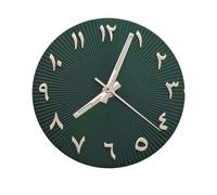 AOIMBNQC 1 set di quadranti for orologio da 28,5 mm, numeri arabi, lancette NH35, for movimento NH36 7S, senza luminosi + puntatore verde(Dark Green)