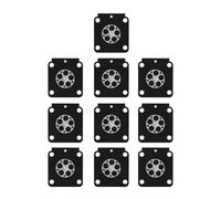 AOIUU 10 Pezzi di Membrana di dosaggio del carburatore Adatta for S-t-i-H-L 4314 121 4700 for Zama A015053 C1Q Carb Motosega Tosaerba Parti del carburatore