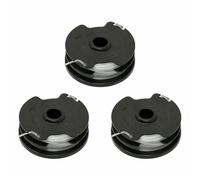 AOIUU 3 Pezzi/Set for Bobine di Ricambio a Doppia Linea Parkside Florabest Cordless Grass Trimmer Parts PRTA 20-Li C3 Ian 351753