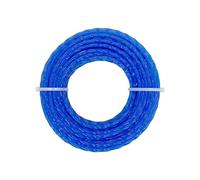 AOIUU 4 m/8 m/12 m/16 m 2,4 mm/2,7 mm/3 mm Filo for decespugliatore a Spirale in Nylon Corda for Tosaerba Accessorio for Testina Tosaerba(2.4mm x 16m)
