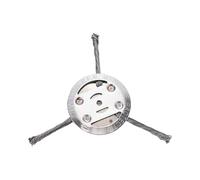 AOIUU Adatto for Adattatore Eater for decespugliatore, Testina di Ricambio con Filo, Lama for Tosaerba, Vassoio for Bordi(3 Head 3Pcs)