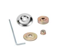 AOIUU Adatto for decespugliatore a Benzina, Testina for tagliabordi da 20 cm, Spazzola Universale for la rimozione di Erbacce, Muschio e ruggine.(5 Parts)