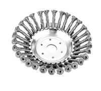 AOIUU Adatto for decespugliatore Universale da 6-8 Pollici con Testina di Taglio e Disco for Spazzola da Giardino(8inch)