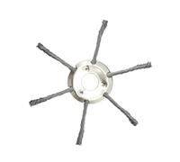 AOIUU Adatto: for decespugliatore Universale LUSQI 20 23c con Testina a Filo, rimozione di Muschio e ruggine, for decespugliatore a Benzina.(8inch 6 Claws 70mm)