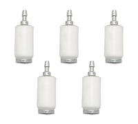 AOIUU Adatto for H-u-s-q=v-a-r-n-a 124C 124L 125C 125E 128C 128R for Poulan for Crafts-Man Trimmer Tosaerba 530010897 530014362 5 Pezzi Filtro Carburante