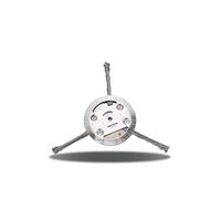AOIUU Adatto for la Testa del Tosaerba Universale da 3 a 6 Bordi, Strumento for la potatura delle Erbacce, Parti della Lama del Tosaerba(3-Blade (2pcs))