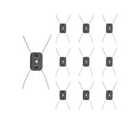 AOIUU Adatto for la Testina di Ricambio for decespugliatore Elettrico Weed Eater for decespugliatori a Batteria 2, 5, 10 Pezzi(10Pcs)