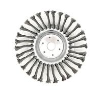 AOIUU Adatto for LUSQI 6 8 10 Pollici Testina for tagliabordi Spazzola a Ruota Metallica Manutenzione diserbo Accessori Speciali for Giardinaggio(8in Without Parts)