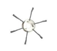 AOIUU Adatto for LUSQI 6 8 9 Pollici Universale Filo Ruota decespugliatore Testa Spazzola Erbacce for decespugliatore ad Albero Dritto rimozione Muschio ruggine(1pc 9inch 6claws)