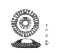 AOIUU Adatto for Macchine for diserbo con Testina Universale for decespugliatore con Ruota a Filo da 6-8 Pollici for Utensili elettrici a Disco(8inch And accessorie)