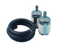 AOIUU Adatto for Motosega H-u-s-q-v-a-r-n-a 340 345 350 353 346XP 362 365 371 375 581756202 Tubo Flessibile del Carburante e Kit Filtro Carburante da 2 Pezzi