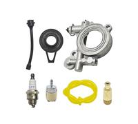 AOIUU Adatto for motoseghe H-u-s-q=v-a-r-n-a 362 365 371 372 372XP 385 390 Sostituisce 503521305 503 42 67-01 Kit Tubo Filtro Olio Carburante ingranaggio a Vite Senza fine Pompa Olio