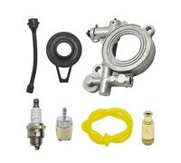 AOIUU Adatto for motoseghe H-u-s-q=v-a-r-n-a 362 365 371 372 372XP 385 390 Sostituisce 503521305 503 42 67-01 Kit Tubo Filtro Olio Carburante ingranaggio a Vite Senza fine Pompa Olio