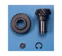 AOIUU Adatto for Oleo-Mac OM43 for Efco EF3600 EF4300 OM36 for Kit Testa Ingranaggi Conici for decespugliatore 61040133(Original Gear Set)