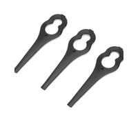 AOIUU Adatto for Parkside for PRTA 20Li A1311046 1 pz Testina di Taglio 18 pz Lame in plastica for decespugliatore Nero(18PCBlades)