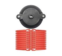 AOIUU Adatto for Parkside for Prta 20Li A1311046 Lama for decespugliatore Parti Testina Lama(A Cutter Head Blades)