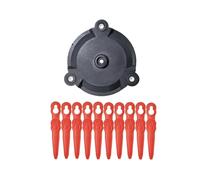AOIUU Adatto for Parkside for Prta 20Li A1311046 Lama for decespugliatore Parti Testina Lama(B Cutter Head Blades)
