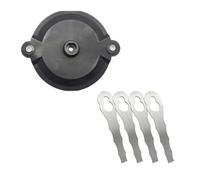 AOIUU Adatto for Parkside for Prta 20li A1311046 Testina di Taglio 1 pz. Lama in plastica Bianca for decespugliatore 18 pz. Parti(18PCB Lade)