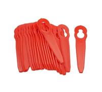 AOIUU Adatto for Parkside PRTA 20-LiA1, Lame di Ricambio for Testina di Taglio con Attacco a Scatto, codice Ian 311046 91099406(20PCS Blades Red)