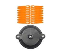 AOIUU Adatto for Parkside PRTA 20-LiA1, Lame di Ricambio for Testina di Taglio con Attacco a Scatto, codice Ian 311046 91099406(Cutter Head Blades B)