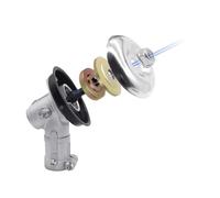 AOIUU Adatto for rifinitore da 26 mm, 28 mm, 7 e 9 Denti, Testa del Riduttore, Ricambio for Tosaerba, Attrezzi da Giardinaggio.(28mm 7t)