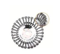 AOIUU Adatto for S-t-i-H=L for H-0-n-d-a Set di testine for decespugliatore con decespugliatore Rotante Include Kit di Sostituzione della Lama for Erbacce e Adattatore(8inch Wire Brush)