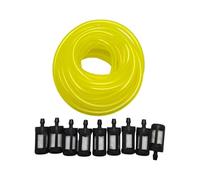 AOIUU Adatto for S-t-i-H=L, H-u-s-q=v-a-r-n-a, E-c-h-0, Crafts-man, motosega, soffiatore, decespugliatore, 5 m, 16 piedi, 1/8" x 1/4" 3 mm x 6 mm, tubo flessibile del carburante Tygon, filtro di linea