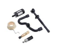 AOIUU Adatto for S-t-i-H=L MS180 MS170 180 018 017 Motosega Ricambi Pompa Olio Ingranaggio a Vite Senza Fine Tubo Flessibile Olio Carburante Kit di Manutenzione Filtro Attrezzi da Giardino