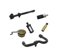 AOIUU Adatto for S-t-i-H=L MS180 MS170 MS 180 170 018 017 Parti for Motosega 11236407102 Pompa dell'olio Ingranaggio a Vite Senza fine Filtro dell'olio Carburante Kit Tubo Flessibile