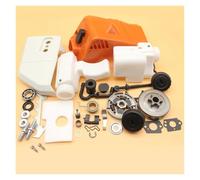 AOIUU Adatto for S-t-L-H-I MS170, MS180, 017, 018, MS 180, 170, Pezzi di Ricambio for Motosega, Coperchio pignone Cilindro Superiore, Kit Serbatoio Carburante Tamburo Frizione