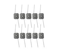 AOIUU Adatto for tagliabordi elettrici con Filo da 150 mm for Accessori da Giardino, 5, 10, 20 Pezzi di Testina for tagliabordi(10Pcs)